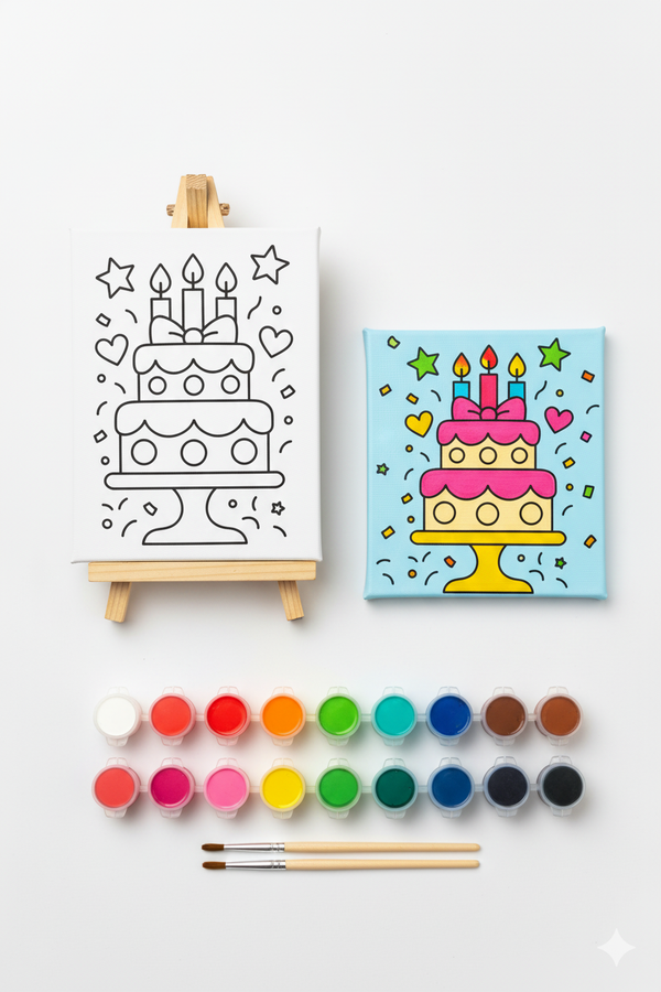 Celebration Inspired Paint Kit:Birthday Cake Edition image 0