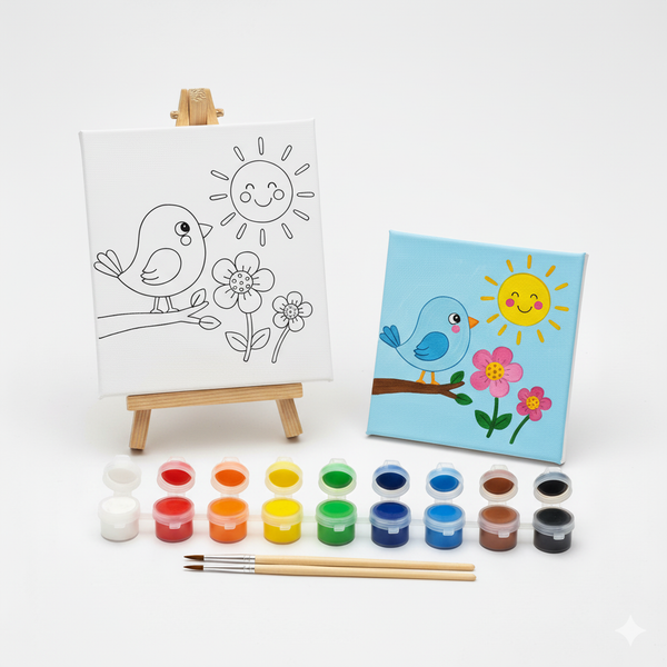 Nature Inspired Paint Kit:Happy Spring and Bird Edition image 0
