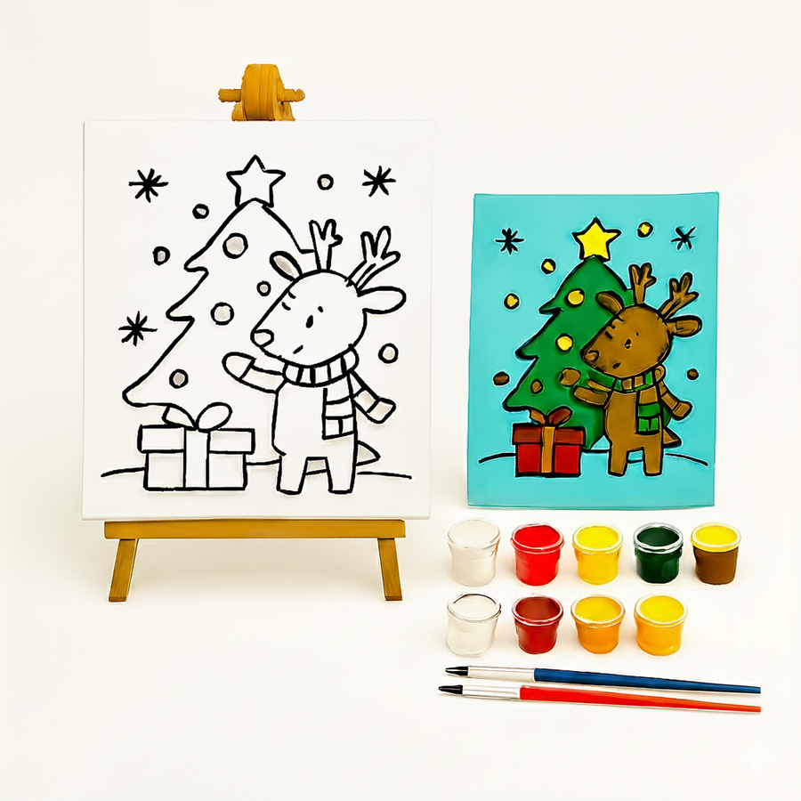 Holiday Paint Kit: Reindeer Edition image 0