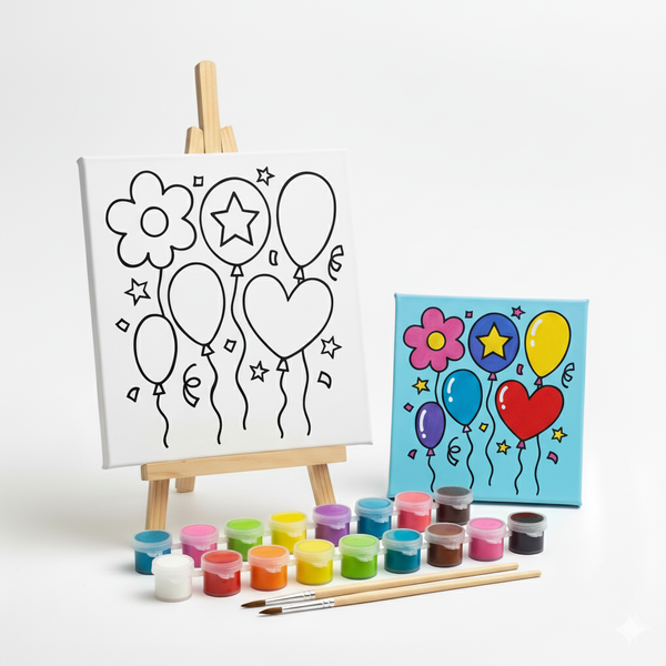Celebration Inspired Paint Kit:Birthday Balloons Edition image 0